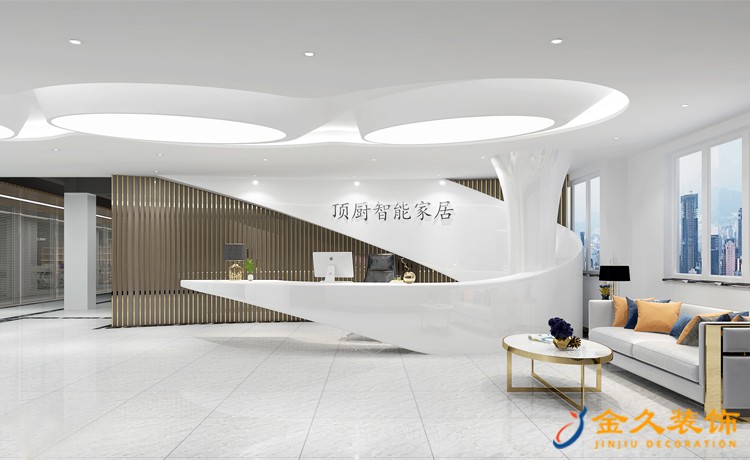 如何裝修設(shè)計(jì)辦公室前臺(tái)讓客戶(hù)留下深刻印象？