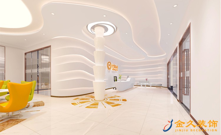 不同規(guī)模企業(yè)辦公室前臺怎么裝修？辦公室前臺裝修建議